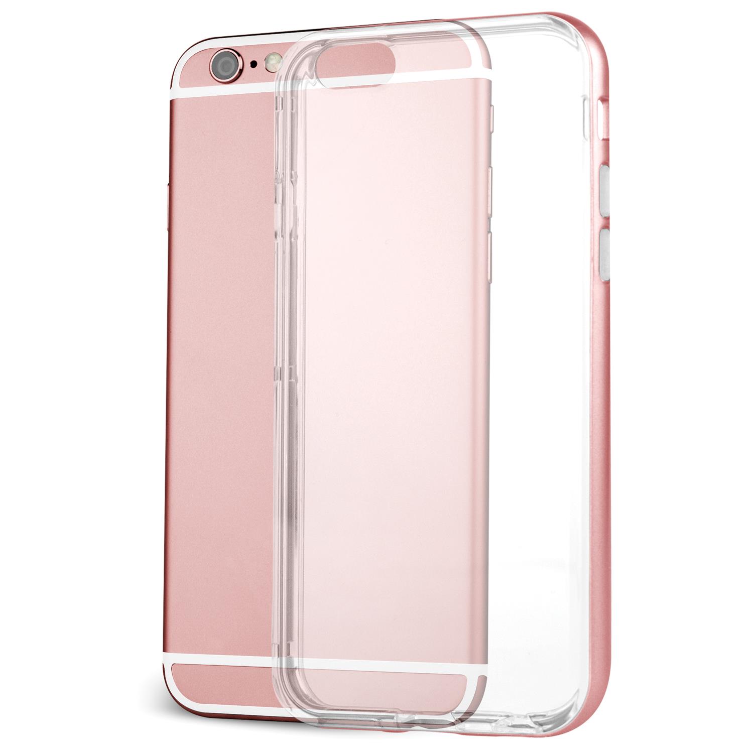 AREA Custodia cover per iPhone 7 Area Crystal Bumper Duo rose gold